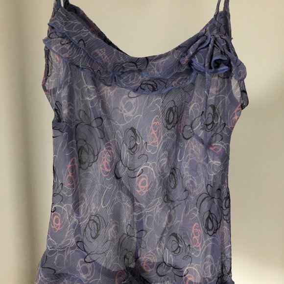 (1) Lucky Brand Summer Wedge. Size 7.5 M. Color: Gun Metal - Picture 8 of 8